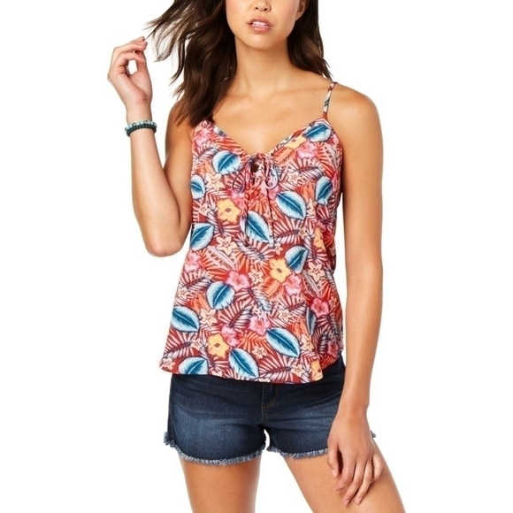 Hippie Rose Hawaiian Cami Top - Picture 1 of 3